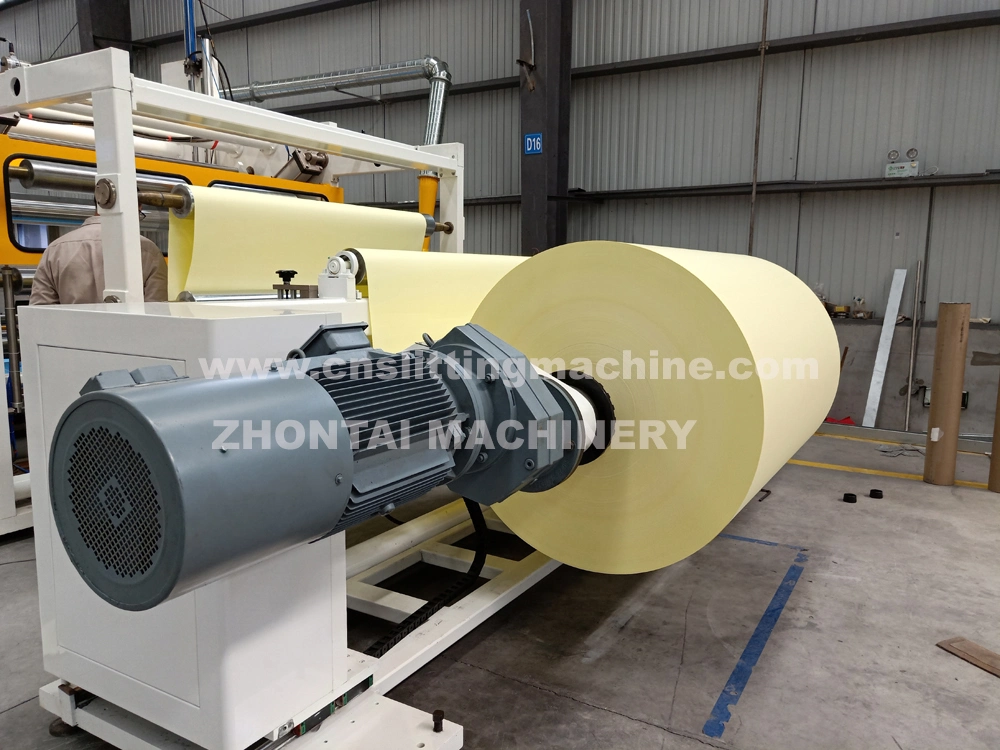 Jumbo Paper Rolls Slitting Rewinder Machine with Automatic Knife Moving System