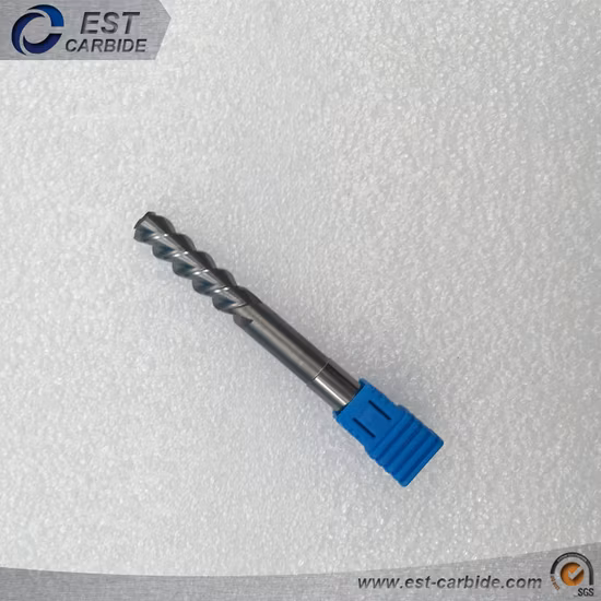 Utensile da taglio per macchina CNC con raggio angolare lungo in metallo duro di fabbrica