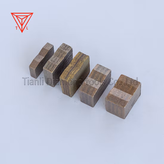 Utensili da taglio per segmenti di lame diamantate per vendita diretta in fabbrica in Cina per granito